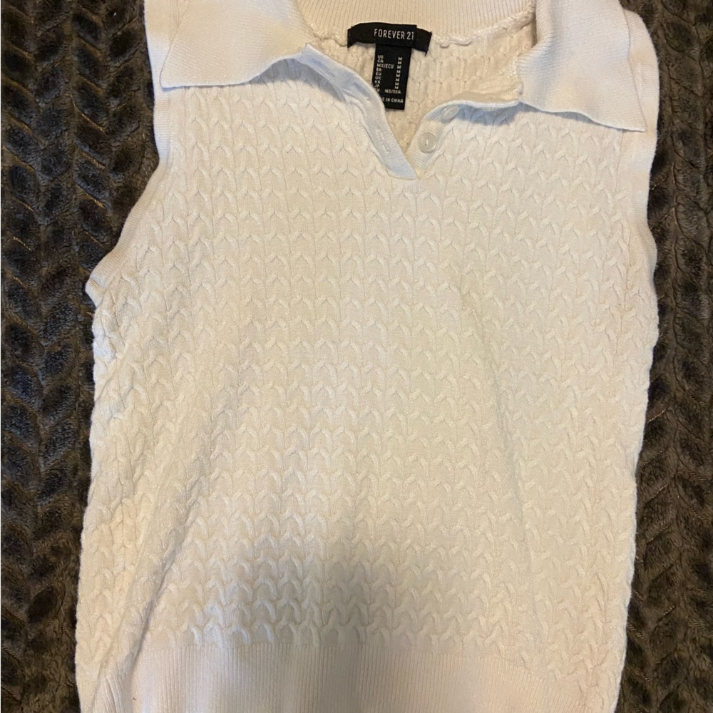 Forever 21 Preppy Sweater vest
